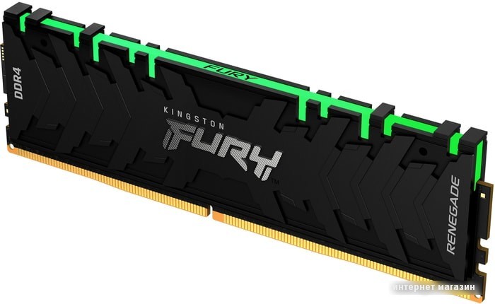 Оперативная память Kingston FURY Renegade RGB 2x8GB DDR4 PC4-34100 KF442C19RBAK2/16