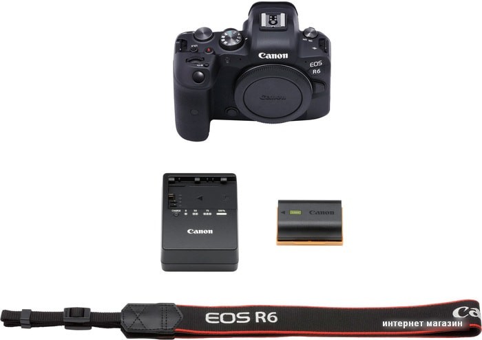 Беззеркальный фотоаппарат Canon EOS R6 Body