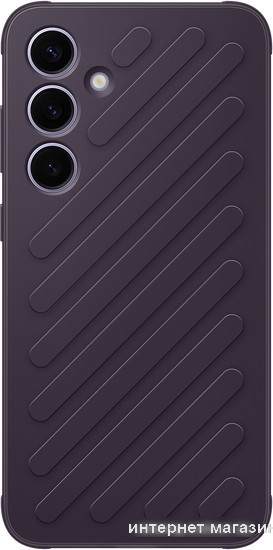 Чехол для телефона Samsung Shield Case S24+ (темно-фиолетовый)