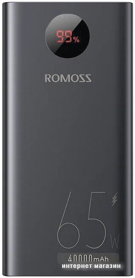 Внешний аккумулятор Romoss PEA40 Pro 40000mAh (черный)