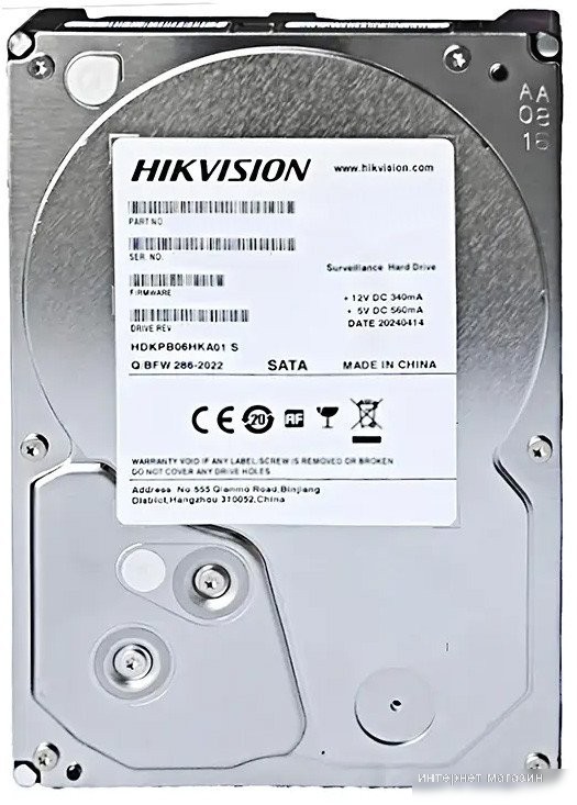 Hikvision DS60HKVS-VX1 6TB