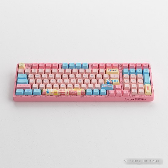 Клавиатура Akko 3098B Doraemon Macaron (Akko CS Jelly Blue)