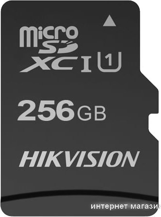 Карта памяти Hikvision microSDXC HS-TF-C1(STD)/256G/Adapter 256GB (с адаптером)