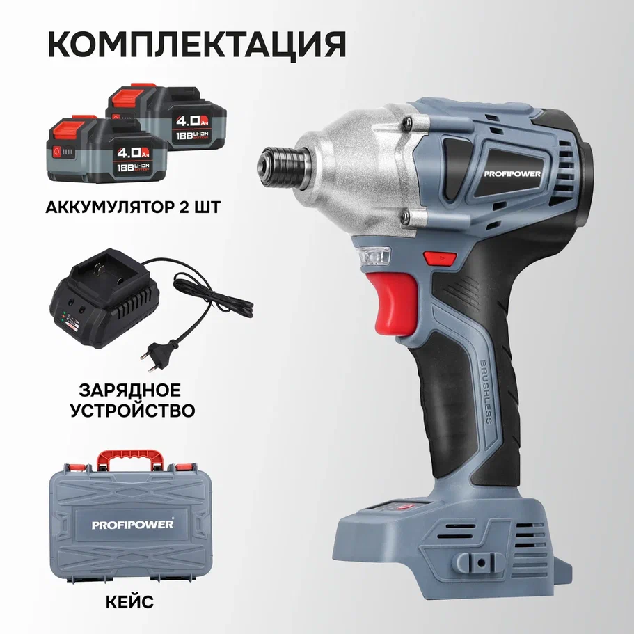 Profipower MKDTD-18V (с 2-мя АКБ, кейс)