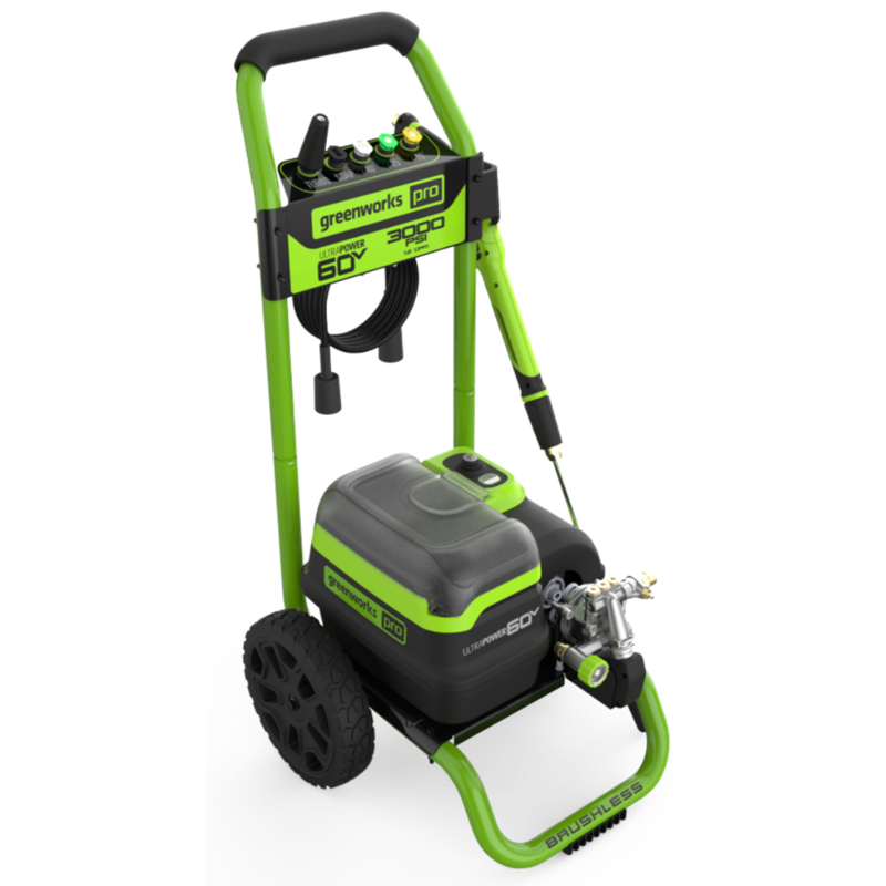 Мойка высокого давления Greenworks GDPW60DP 5106207 (без АКБ)