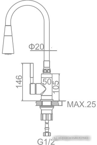 Смеситель Ledeme L4199-2