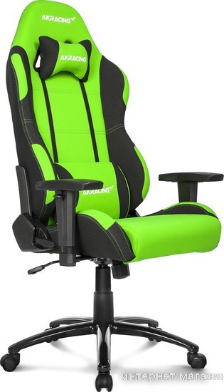 Кресло AKRacing Prime (зеленый/черный)