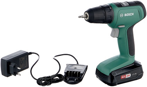 Дрель-шуруповерт Bosch UniversalDrill18 06039C8004 (с 1-им АКБ, кейс)