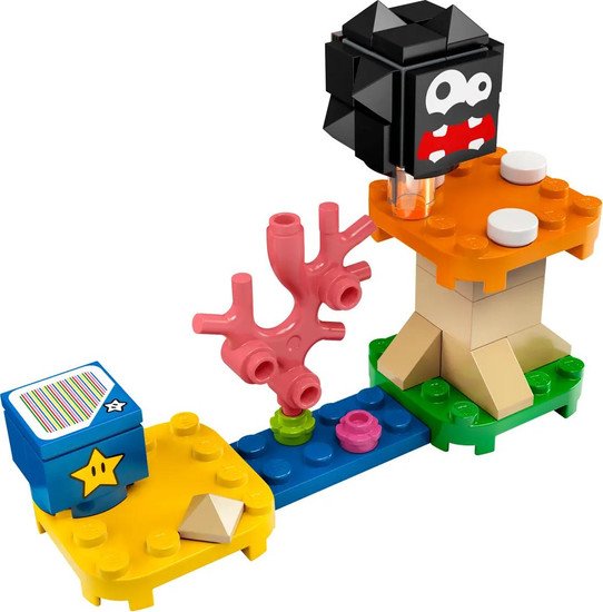 Конструктор LEGO Super Mario 30389 Лохматик и гриб-платформа