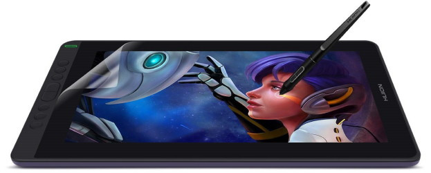 Графический монитор Huion Kamvas 13 (фиолетовый)