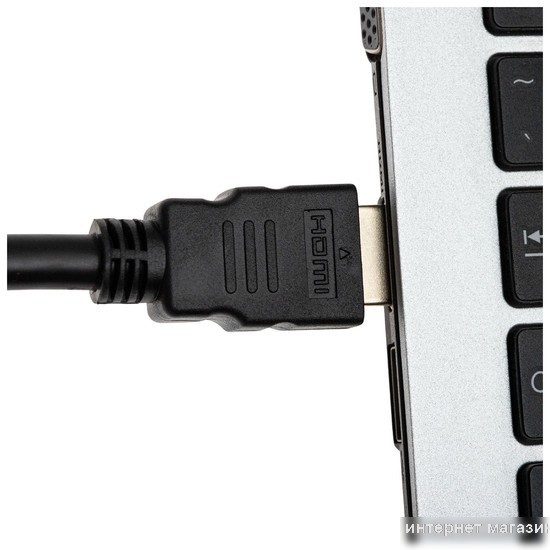 Кабель CACTUS HDMI - HDMI CS-HDMI.1.4-1 (1 м, черный)