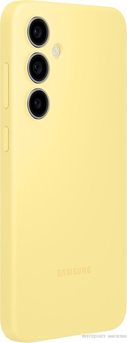 Чехол для телефона Samsung Silicone Case Galaxy S24 FE (желтый)