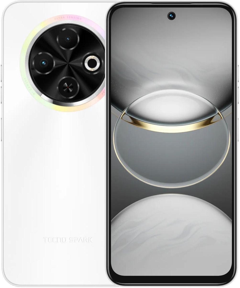 Смартфон Tecno Spark 30C 4GB/128GB (белый)