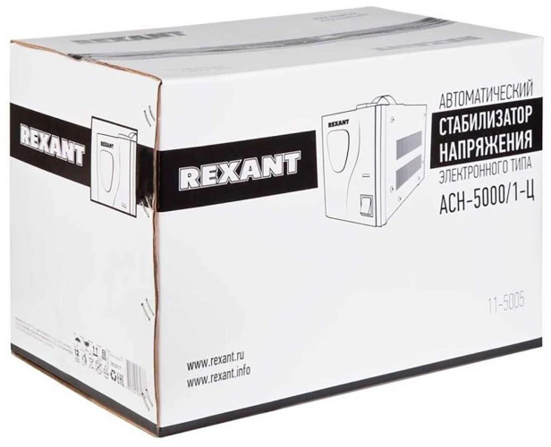Стабилизатор напряжения Rexant AСН-5 000/1-Ц