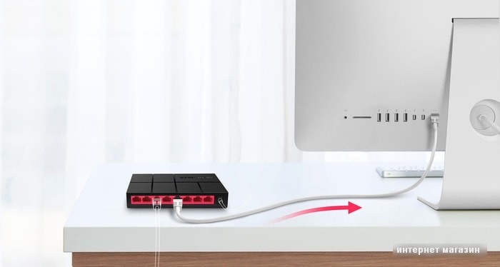 Коммутатор Mercusys MS108G