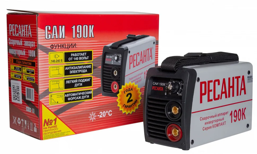 Сварочный инвертор Ресанта САИ-190К