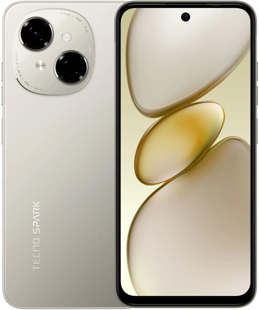 Смартфон Tecno Spark Go 1 4Gb/128Gb золотой