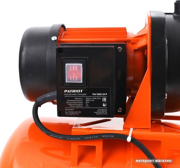 Насосная станция Patriot PW 1200-24 P