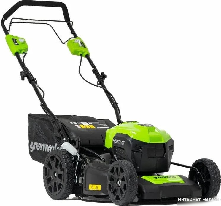 Газонокосилка Greenworks GD40LM46SPK8 2506807UH (с 1-им АКБ)