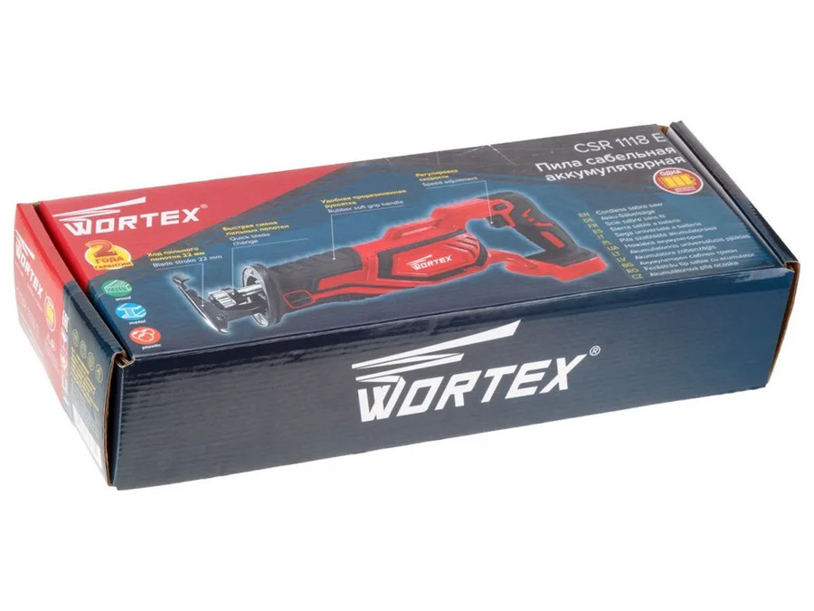 Сабельная пила Wortex CSR 1118 E (без АКБ)