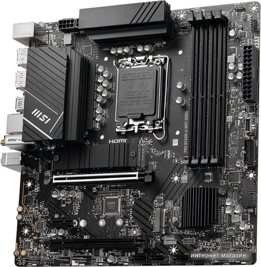 Материнская плата MSI Pro B760M-A WiFi DDR4