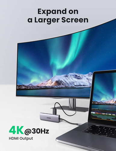 USB-хаб Ugreen CM195 70410