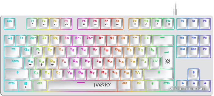 Клавиатура Defender Ivory GK-579