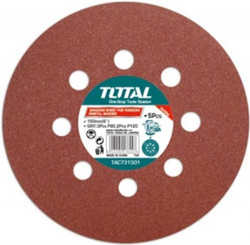 Набор шлифкругов Total TAC732251 (6 шт)