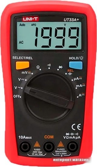 Мультиметр UNI-T UT33A+