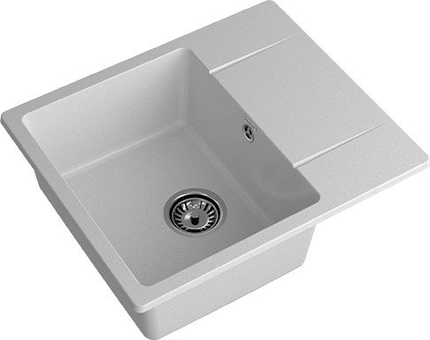 Кухонная мойка GranFest QUARZ GF-UR-258L (серый)