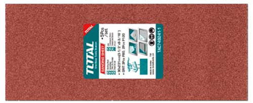 Набор шлифлистов Total TAC749241-1 (5 шт)
