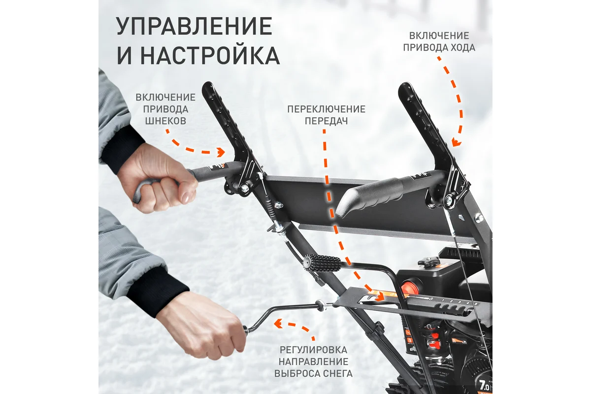 Снегоуборщик Patriot PS 601