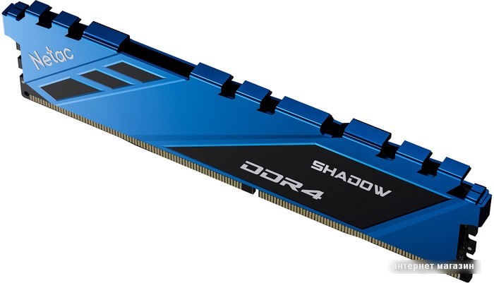 Оперативная память Netac Shadow 8ГБ DDR4 2666МГц NTSDD4P26SP-08B