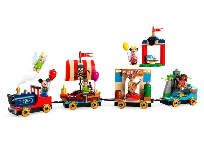 Конструктор LEGO Disney 43212 Праздничный поезд Диснея