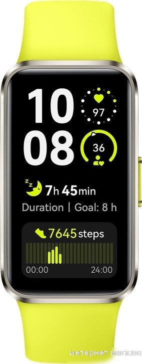 Фитнес-браслет Huawei Band 10 (зеленый, международная версия)