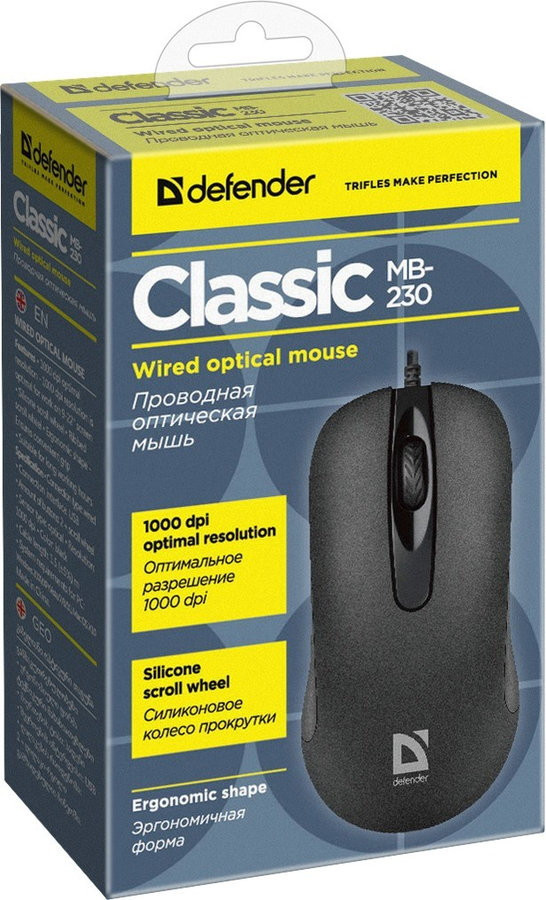 Мышь Defender Classic MB-230