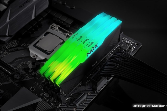 Оперативная память Apacer NOX RGB 2x16ГБ DDR4 3600МГц AH4U32G36C25YNBAA-2