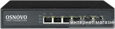 Неуправляемый коммутатор Osnovo SW-20600(80W)