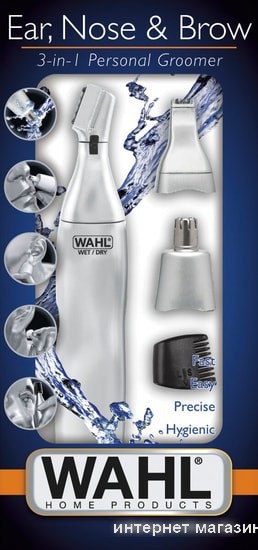 Триммер для носа и ушей Wahl Ear, Nose & Brow 3-in-1 5545-2416
