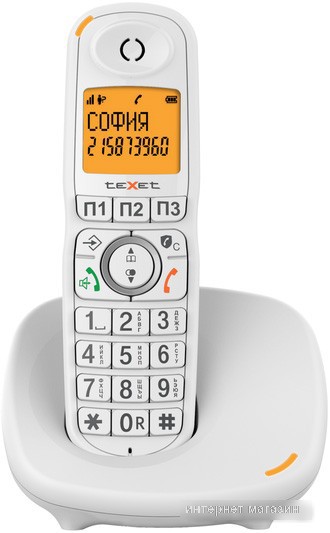 Радиотелефон TeXet TX-D8905A (белый)