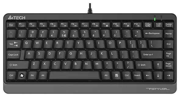 Клавиатура A4Tech Fstyler FKS11 (черный/серый)