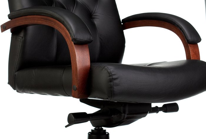 Кресло Бюрократ T-9928WALNUT (черный)