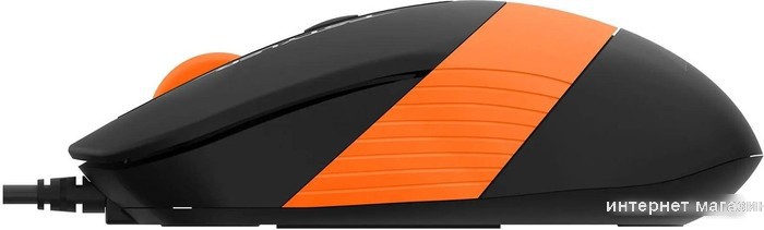 Мышь A4Tech Fstyler FM10S (оранжевый/черный)