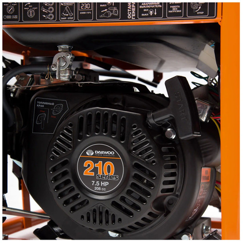 Бензиновый генератор Daewoo Power GDA 3500E