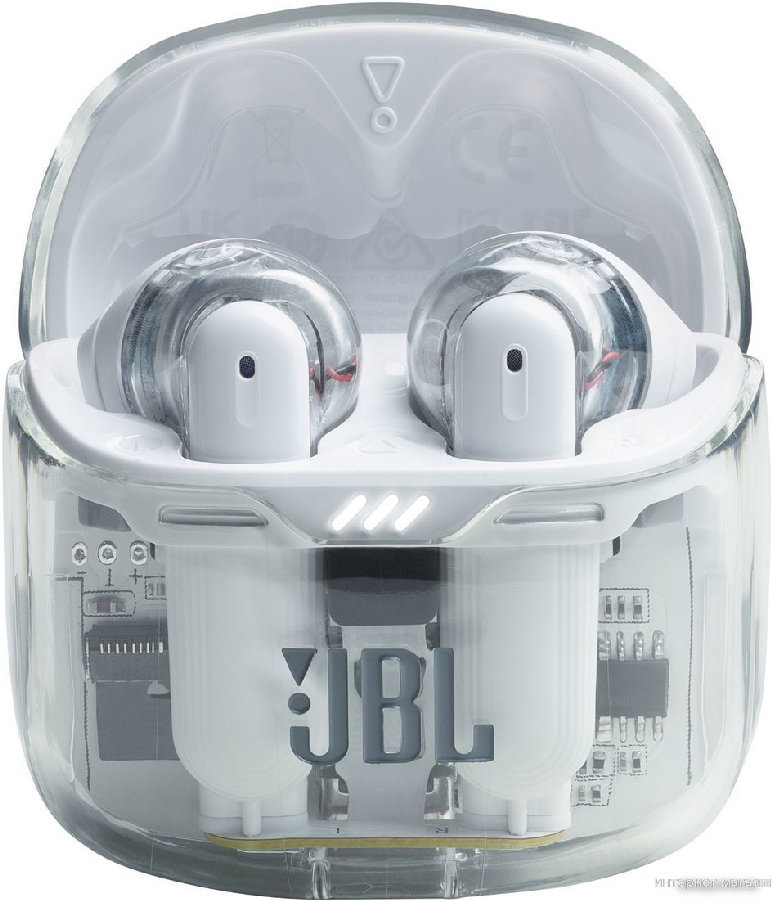 Наушники JBL Tune Flex Ghost (белый, китайская версия)