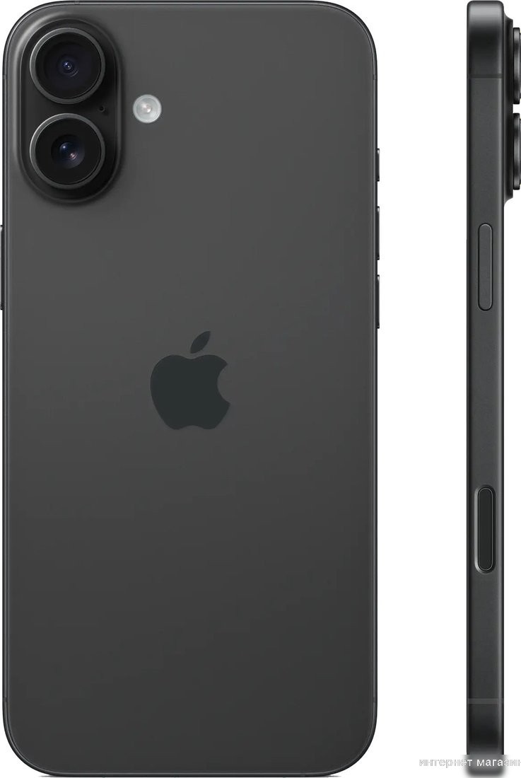 Смартфон Apple iPhone 16 Plus 128GB (черный)