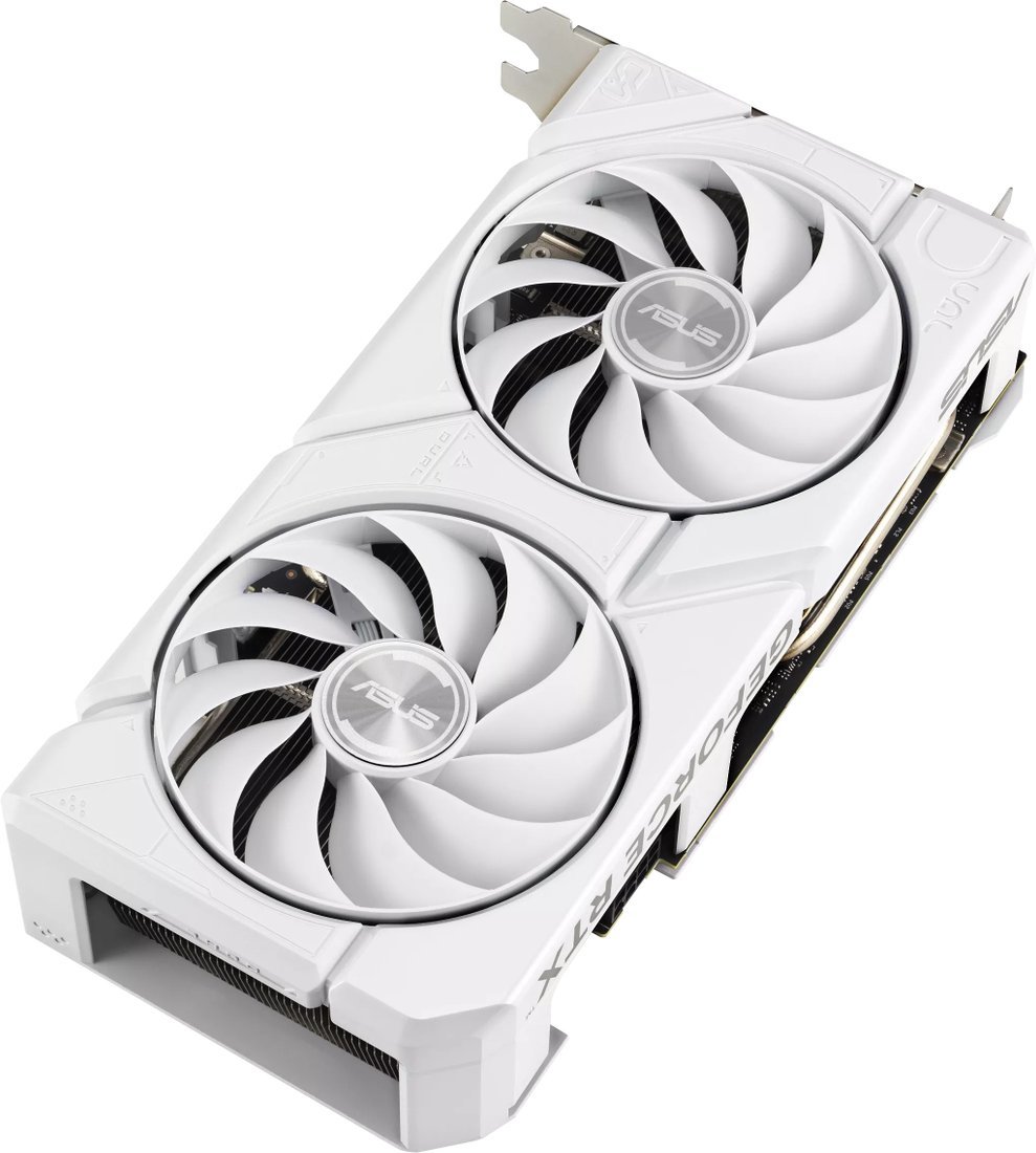 ASUS Dual GeForce RTX 4060 Ti Evo White OC Edition 8GB GDDR6 DUAL-RTX4060TI-O8G-EVO-WHITE