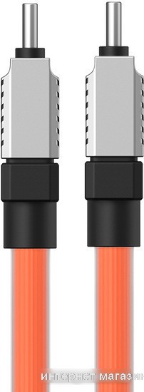 Кабель Baseus CoolPlay Series USB Type-C - USB Type-C (2 м, оранжевый)