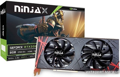 Видеокарта Ninja GeForce RTX 3060 Ti 8GB GDDR6 V.2 NF306TI86F