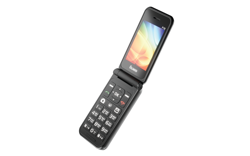 Телефон Olmio F19 (черный)